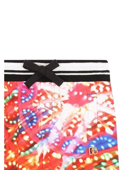 Dolce & Gabbana Red Dolce & Gabbana Pants