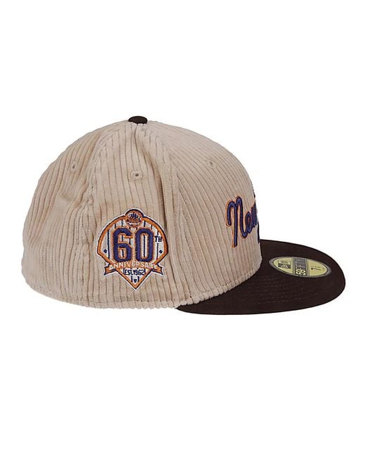 KTZ Gray 59Fifty New York Mets Cap for men