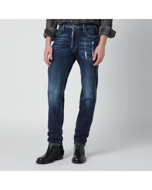 DSquared² Blue Slim-Fit Jeans for men
