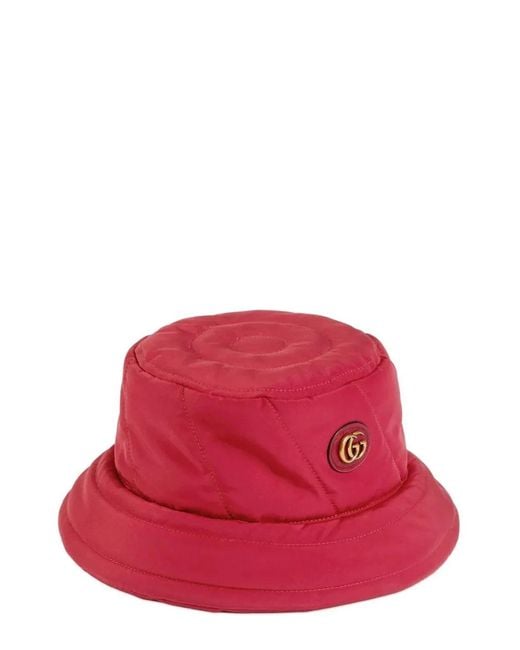 Gucci Red Bucket Hat
