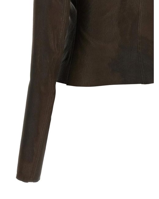 Rick Owens Black 'Gary' Jacket