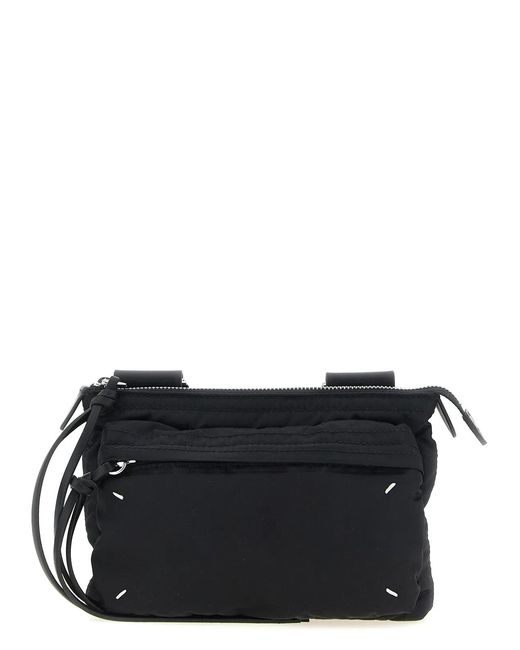 Maison Margiela Black 'Zip Camera Bag' Crossbody Bag for men