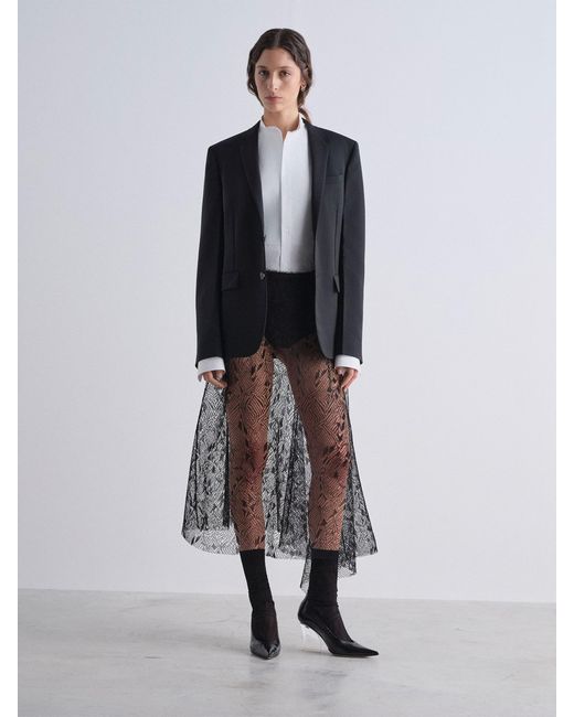 Fendi Black Single-Breasted Blazer