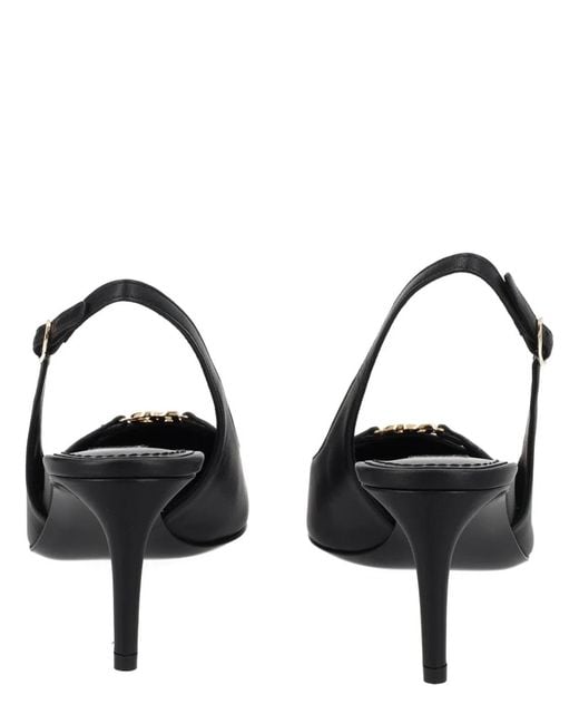 Dolce & Gabbana Black Slingback "Lollo"