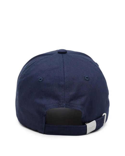 KENZO Blue Embroidered Cap for men