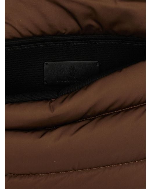 Moncler Brown 'Caradoc' Shoulder Bag