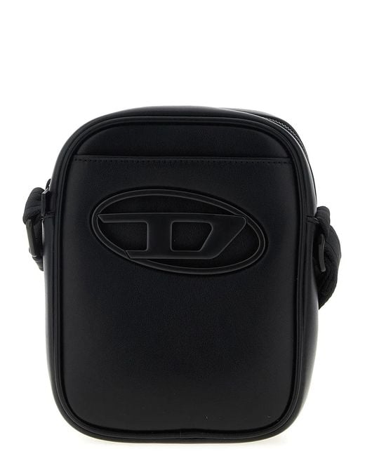DIESEL Black 'Holi-D' Crossbody Bag