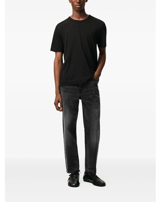 AMI Gray Cotton Jeans for men