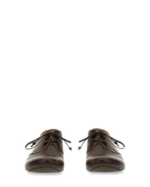 Uma Wang Brown Derby Loafer