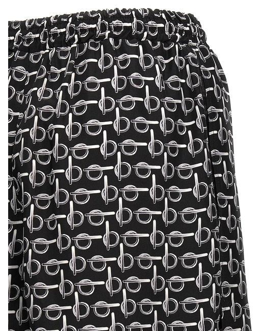 Burberry Black Press Shorts