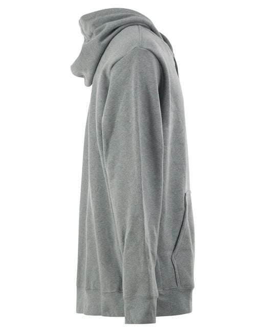 Patagonia Gray Recycled Materials Hooded Sweatshirt for men