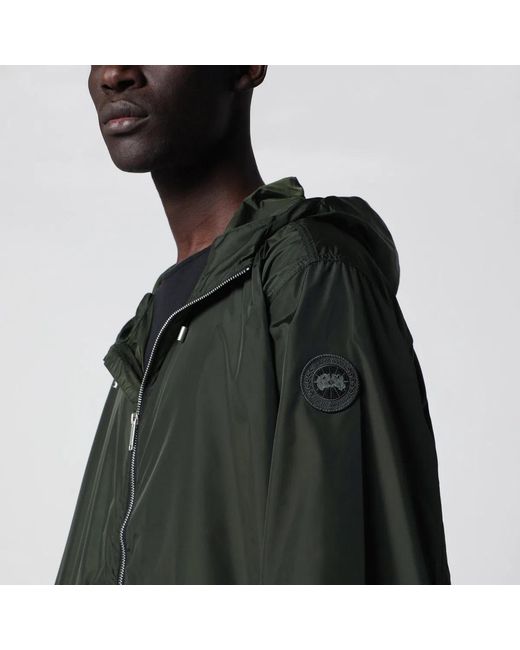 Canada Goose Green Drift Khaki Hooded Jacket for men