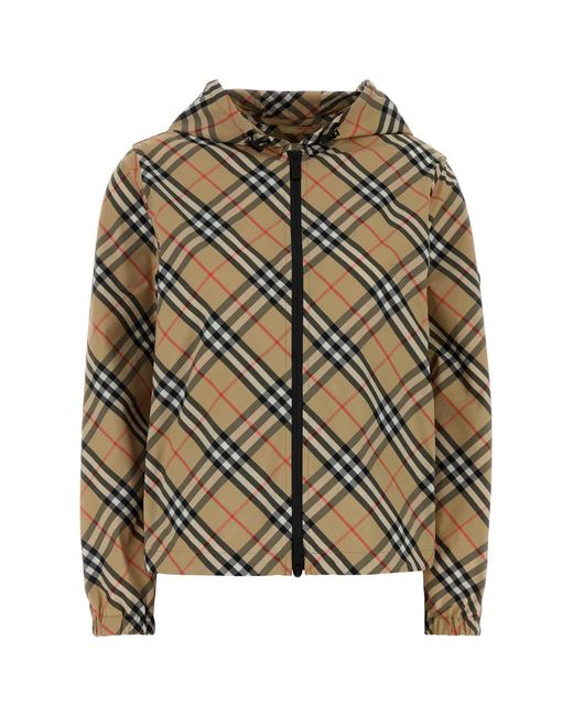 Burberry Multicolor Embroidered Polyester Windbreaker