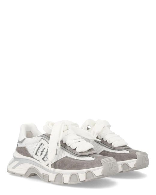 Dolce & Gabbana White Dolce & Gabbana Leather Sneaker