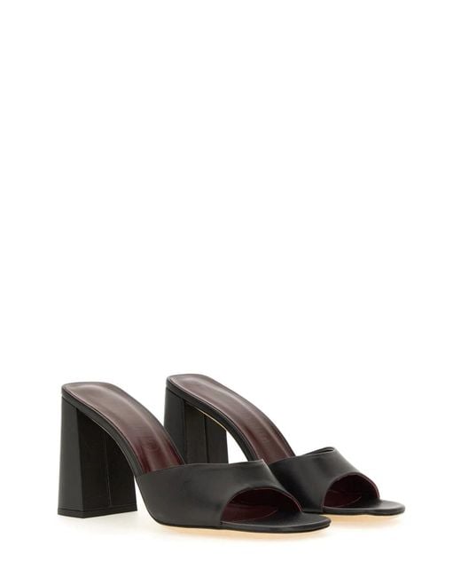 Staud Black Sandal Sloane