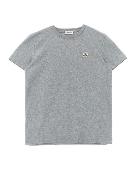 Moncler Blue Enfant 3-Pack Logo Patch T-Shirt