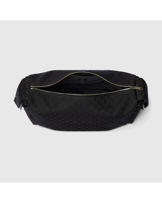 Gucci Black Polyester Cotton Crossbody Bag for men