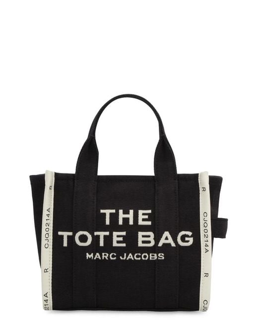 Marc Jacobs Black Tote The Small Vivid Logo