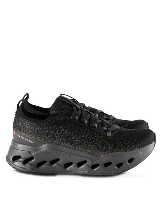 On Shoes Black Cloudsurfer Max