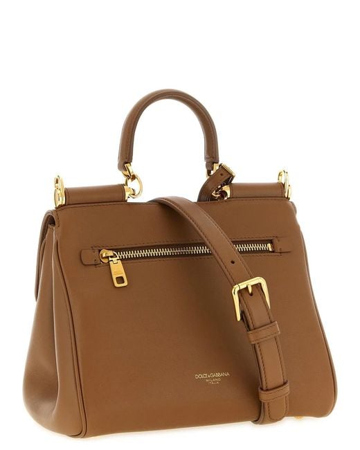 Dolce & Gabbana Brown Dolce & Gabbana 'My Sicily' Small Handbag