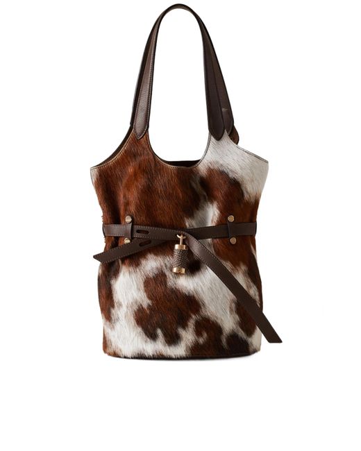 Borbonese Brown Borsa Secchiello