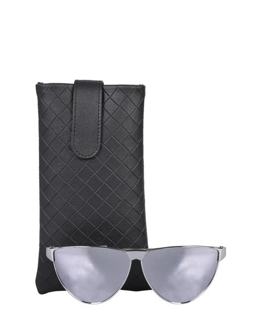 Bottega Veneta White Sunglasses
