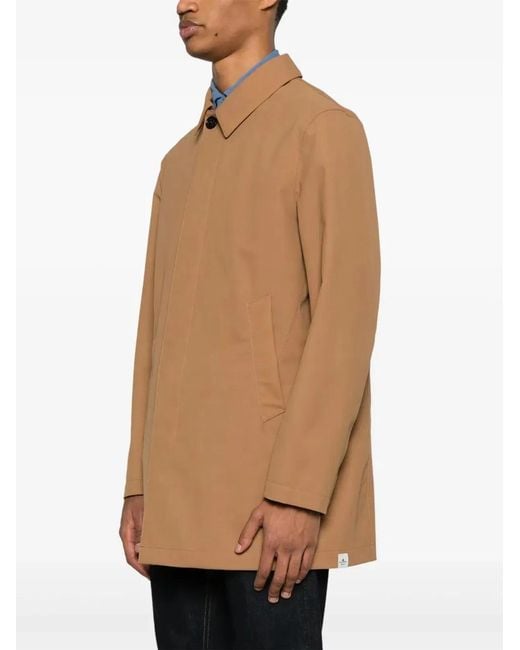 Peuterey Brown Hinnoya Parka Coat for men