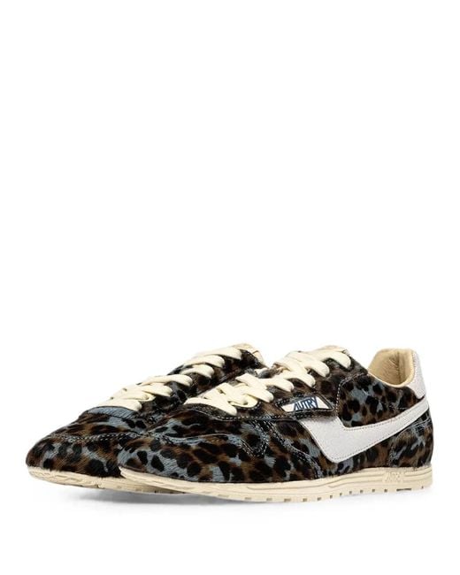 Autry Black Windspin Low Sneakers