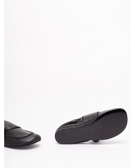 Loewe Gray 'Toggle' Loafers