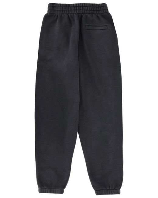 T By Alexander Wang Blue Alexanderwang.T Jogger Pants With Logo