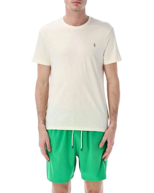 Polo Ralph Lauren Green Slim-Fit Jersey T-Shirt for men
