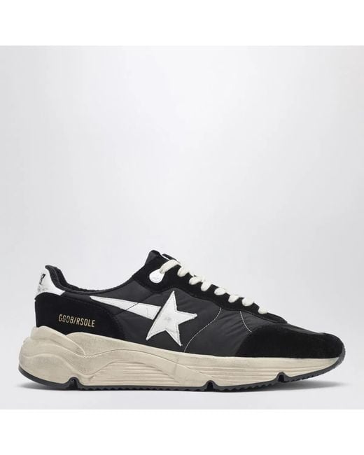 Golden Goose Deluxe Brand Blue Running Sole Sneakers for men