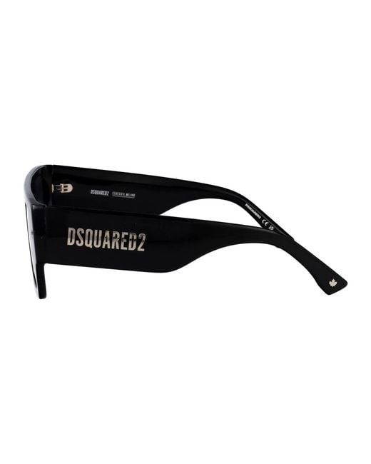 DSquared² Black Acetate Sunglasses for men