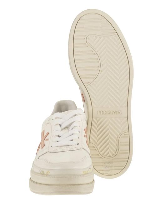 Premiata White Micol Sneaker