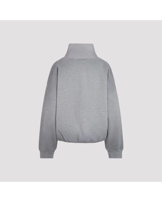Acne Gray Melange Sweatshirt