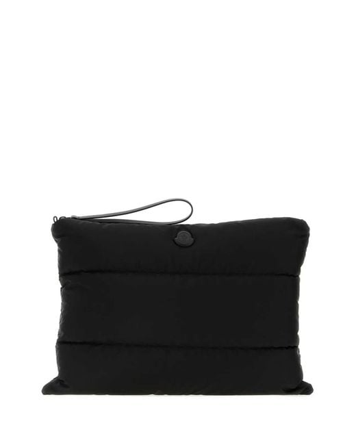 Moncler Black Caradoc Laptop Case for men