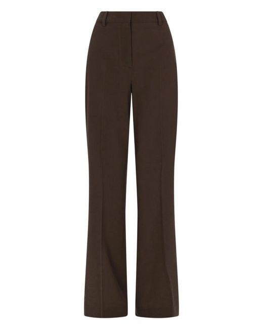 Golden Goose Deluxe Brand Brown Pantalone Sartoriale
