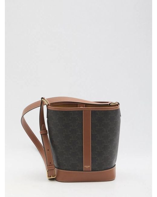 Céline Gray Bucket Small