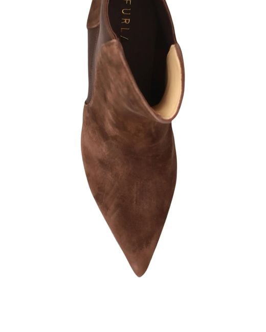 Furla Brown Aria Ankle Boot