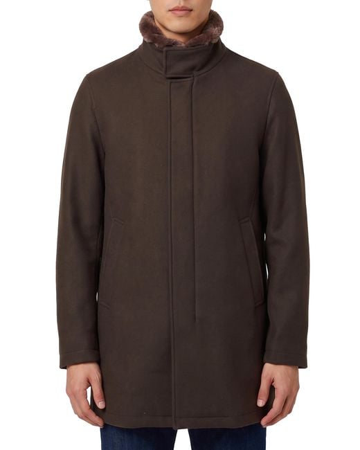 Herno Brown Short Coat for men