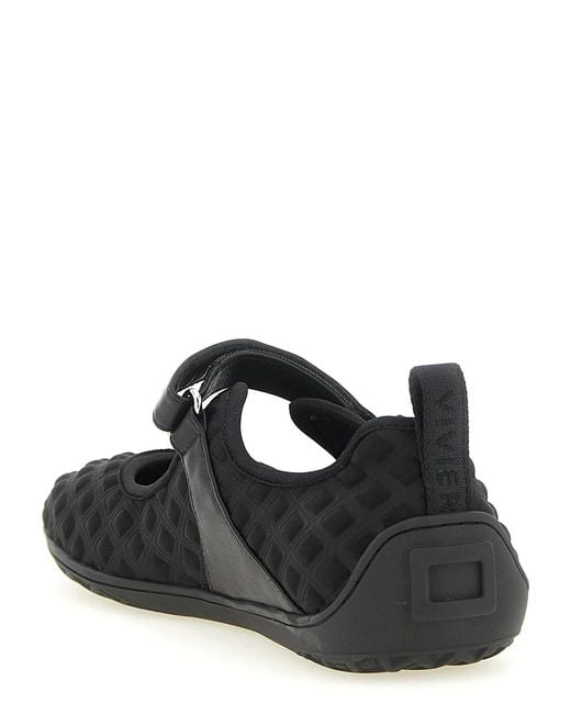 Roger Vivier Black Polyamide Ballet Flats