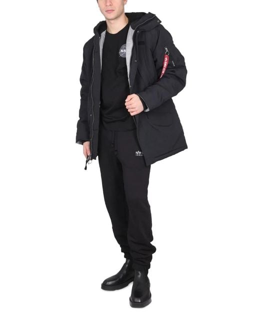 Alpha Industries Blue Expedition Parka for men
