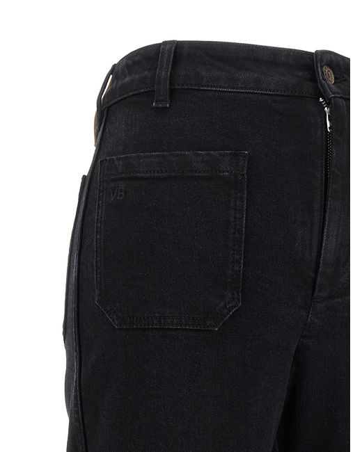 Victoria Beckham Black 'Alina' Jeans