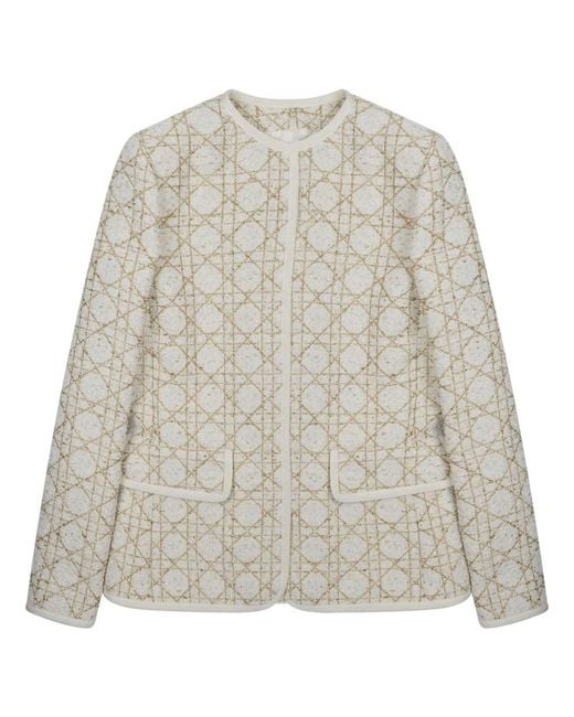 Dior Natural Blazer Macrocannage