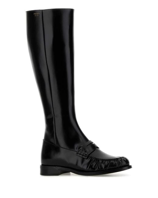 Prada Black Stivali