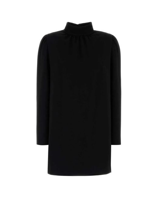 Max Mara Black Crepe Embassy Dress