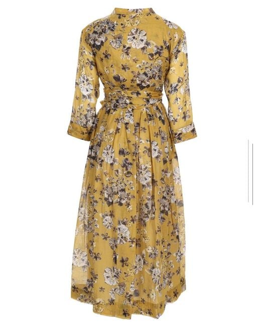 Max Mara Metallic S Max Mara Abito Lungo Estremo
