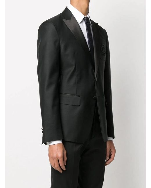 DSquared² Black Logo Esmoquin for men