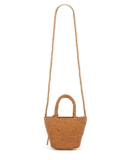 Manebí White Manebi Mini "Panier" Bag