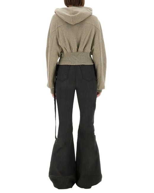Rick Owens Gray "Gimp Collage" Sweatshirt